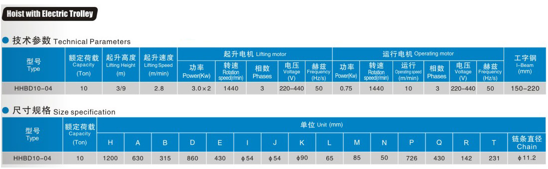 運動式環鏈電動葫蘆